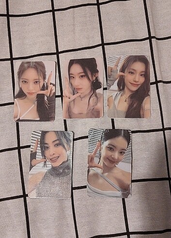 itzy Cheshire fanmade photo card(pc) 