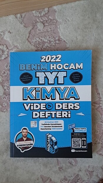 Benim hocam tyt kimya video ders defteri 