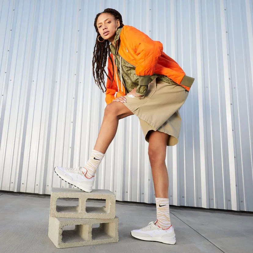 Beyaz Kadın  Spor Ayakkabı - Görsel 4