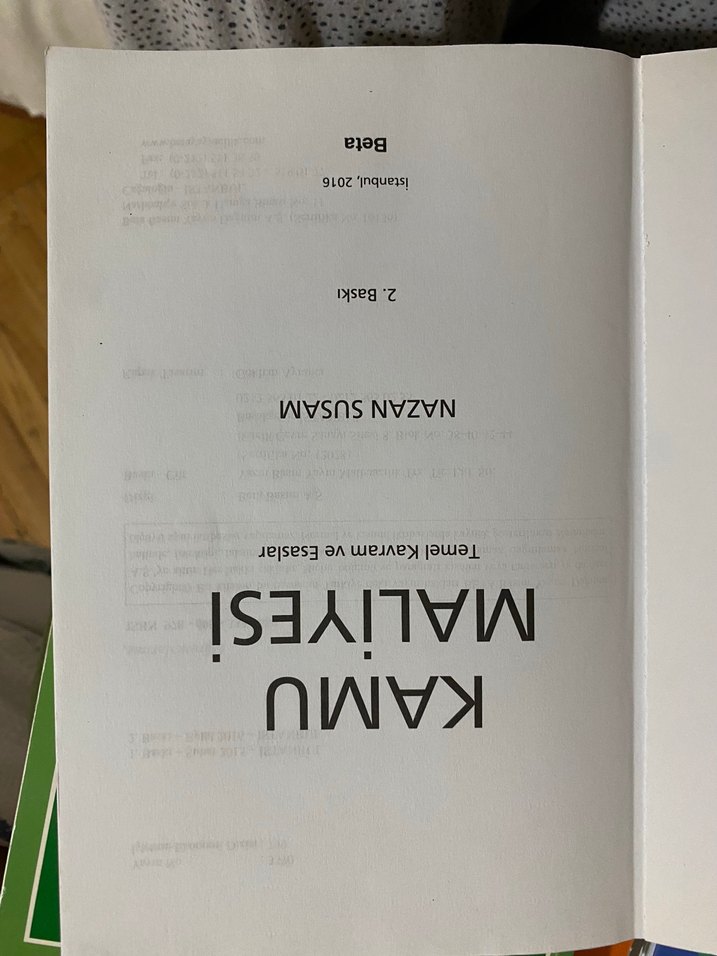 Kamu Maliyesi Temel Kavram ve Esaslar 2. Baskı - Görsel 2