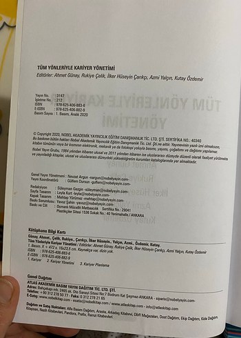 Tüm Yönleriyle Kariyer Yönetimi Kitabı - Görsel 2