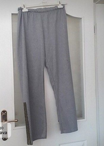 Zincir Detaylı Gri Uzun Kollu ikili eşofman takım - Görsel 8