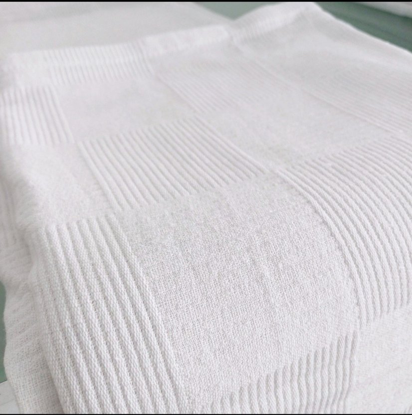 Tek kişilik lüks dama desen pike - Görsel 2