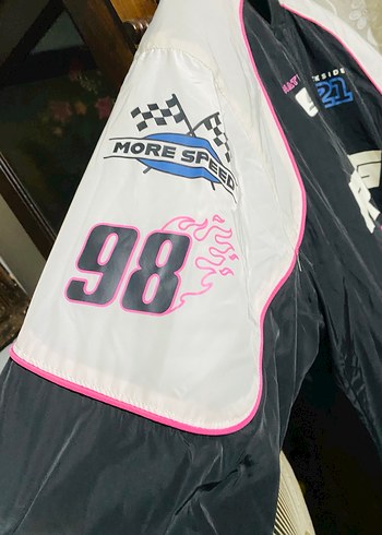 Siyah Baskılı Rahat Kesim unisex - Görsel 5