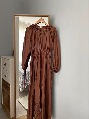 m Beden kahverengi Renk Tailor ?s Room elbise