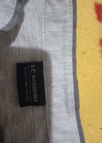 LC Waikiki Gri Düğmeli Erkek Polo Tişört
