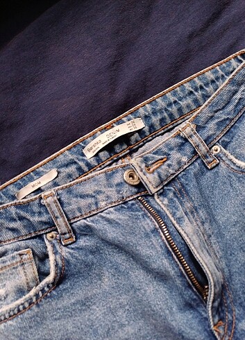 36 Beden mavi Renk Bershka pantolon