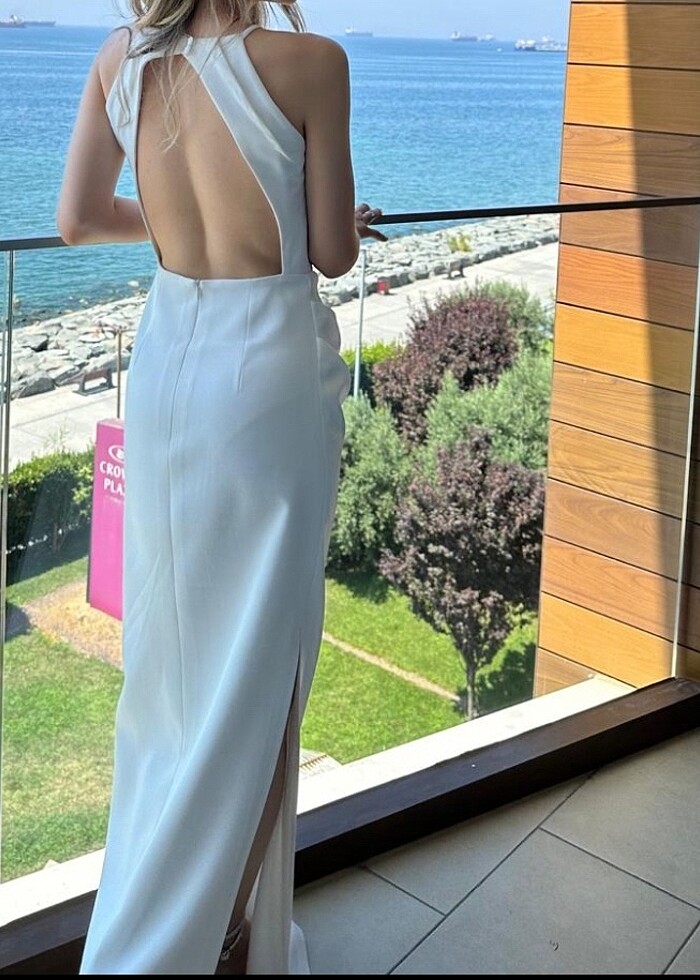 Beyaz elbise - Görsel 2