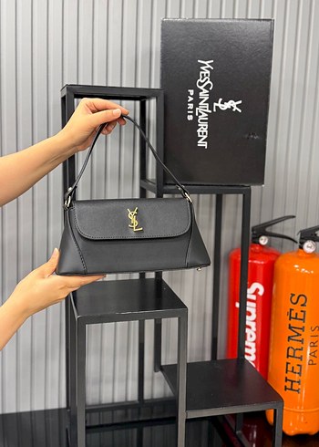 Yves Saint Laurent Ysl Siyah Minimalist El Cantasi