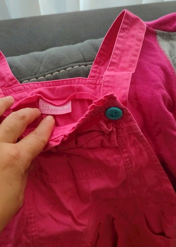 Kız Çocuk elbise ve kapşonlu swet - Görsel 5