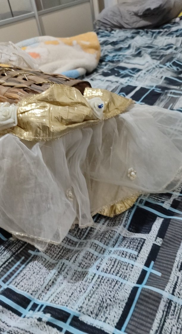 Beyaz Tül kına sepeti - Görsel 2