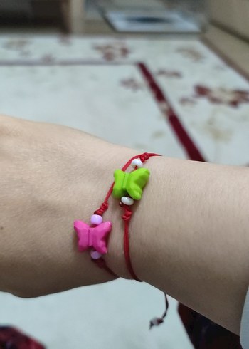 Renkli Boncuklu Bohem Bileklik - Görsel 2