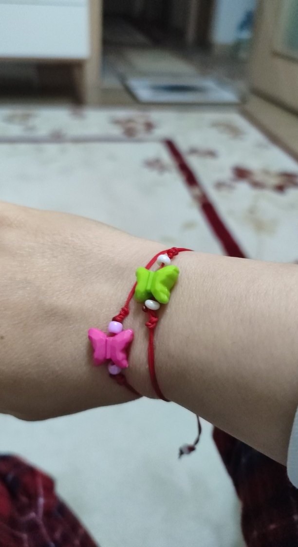 Renkli Boncuklu Bohem Bileklik - Görsel 2