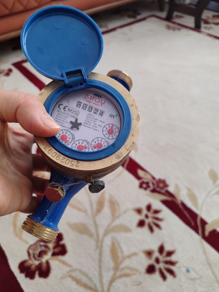 Renkli Su Sayacı EM25 Modeli - Görsel 2