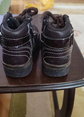 Diğer Kahverengi Deri Tokalı Erkek Çocuk Botu