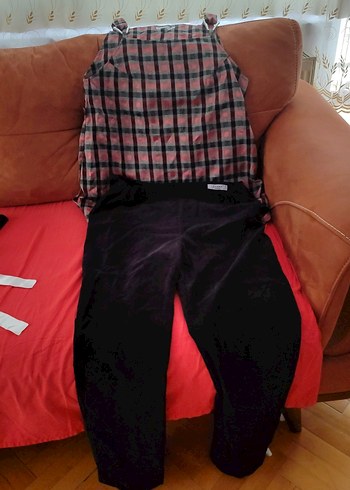 Diğer Gri Ekose hamile takım