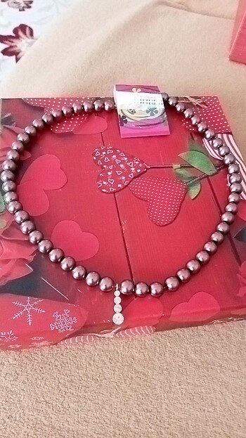 Yeni etiketli inci kolye  - Görsel 5