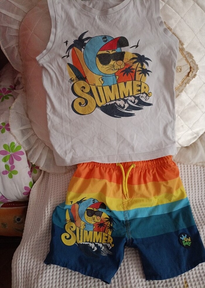 Erkek çocuk mayo takımı - Görsel 2