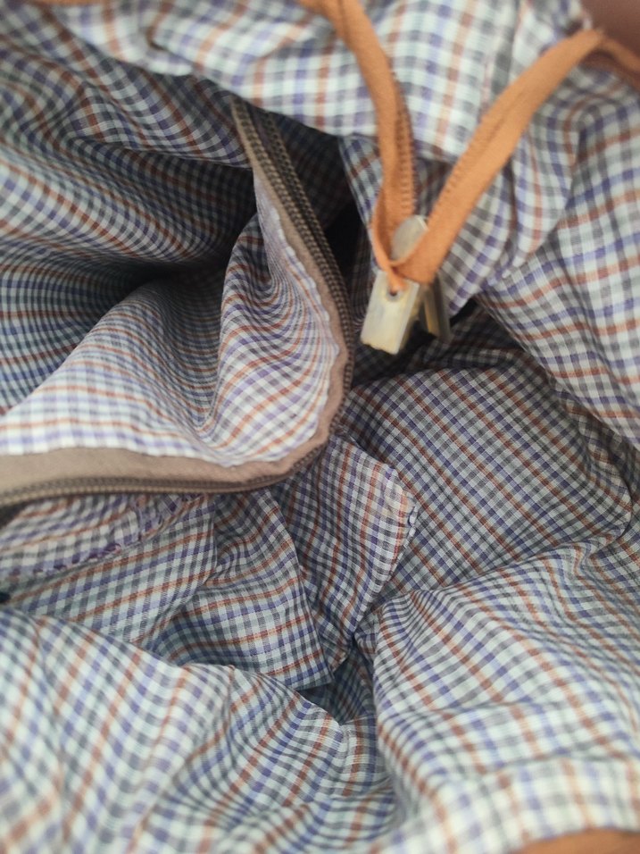 Düğmeli Kahverengi Kadın Çanta - Görsel 2