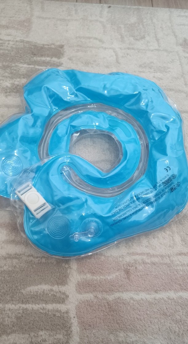 Renkli Mavi Çocuk Boyun Simidi - Görsel 3