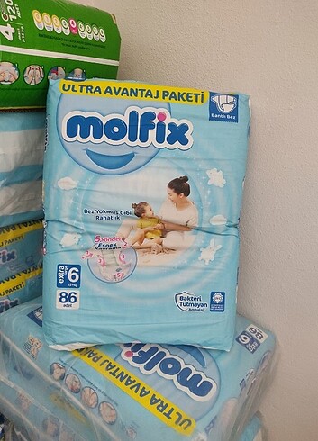 Molfix 6 numara eski üretim 86 adet 1. Kalite