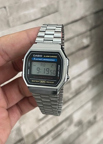  Beden Casio A168 orjinal saat sıfır