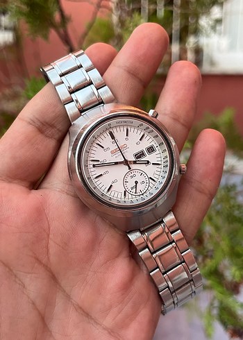 Seiko chonochrap helmet orjinal saat