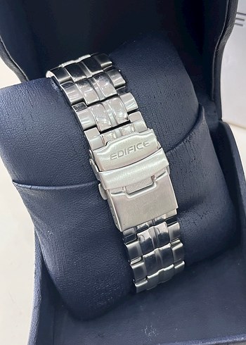  Beden siyah Renk Casio edifce Efr 513 orjinal saat tertemiz