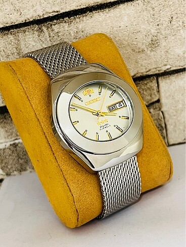 Orient crystal orjinal saat tertemiz