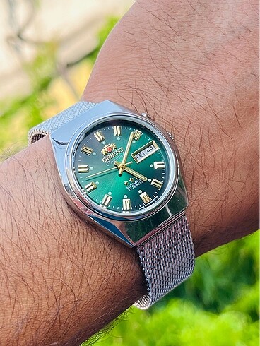 Orient crystal orjinal saat tertemiz