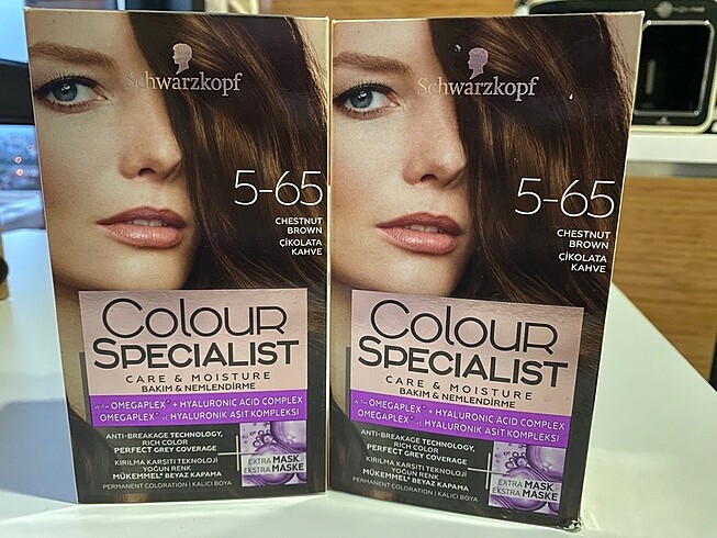 Schwarzkopf Color specialist 5-65 çikolata kahve saç boyası