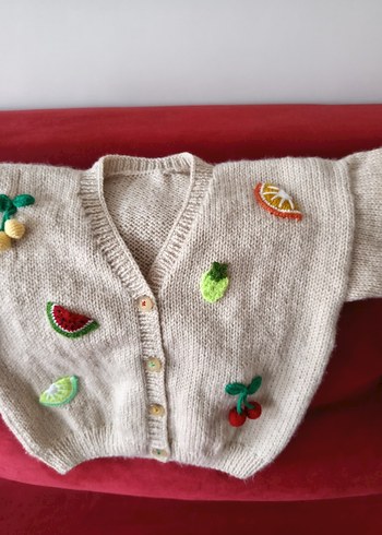 çocuk hırkası - Görsel 6