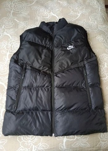 Nike Siyah Fermuarlı Unisex Yelek L Beden