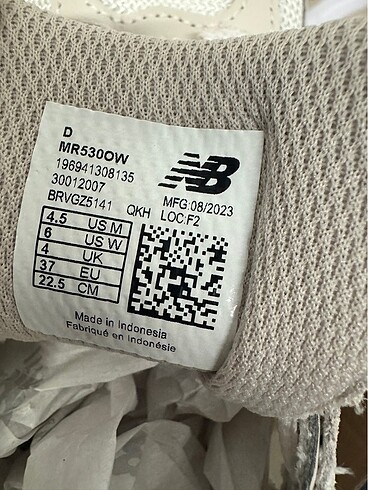 37 Beden New balance 530