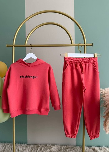 Zara Kız Çocuk Kapüşonlu Eşofman takım 6-7 yaş