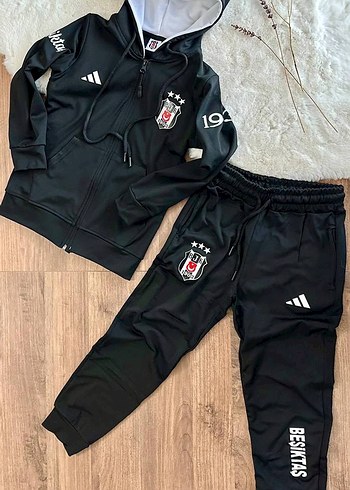 Beşiktaş Kapüşonlu Eşofman Takımı 7-8 yaş