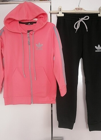 11-12 Yaş Beden Adidas model kız çocuk eşofman takım