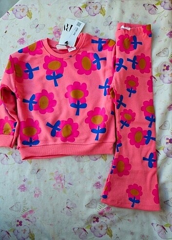 Zara Zara kız çocuk takım 2-3 yaş