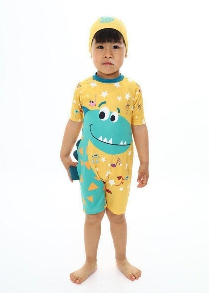 Dinozorlu tulum mayo - Görsel 2