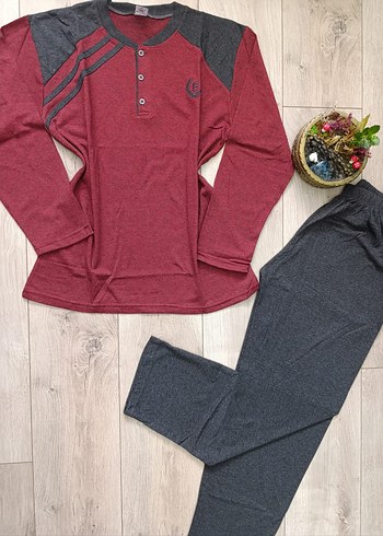 Erkek Uzun Kol Pijama Takımı - Görsel 3