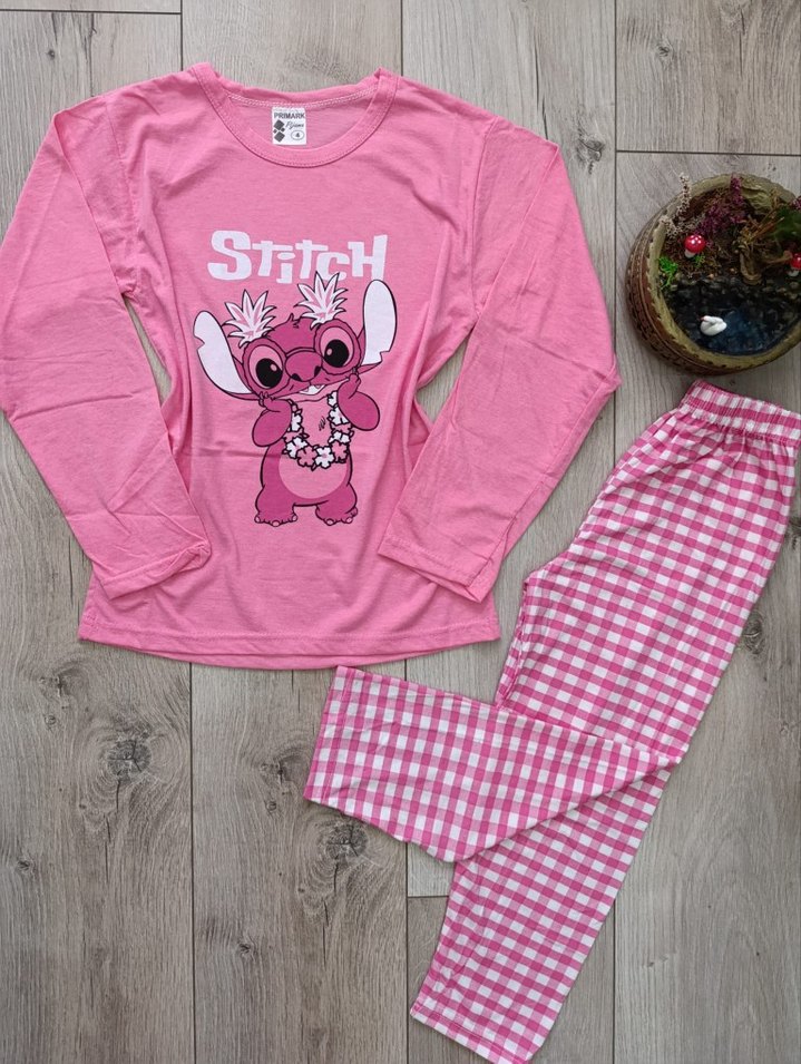 Kız Çocuk Uzun Kol Pijama Takımı - Görsel 3