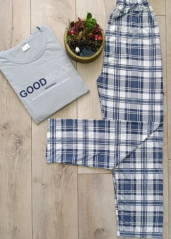 Erkek Uzun Kollu Pijama Takımı - Görsel 2