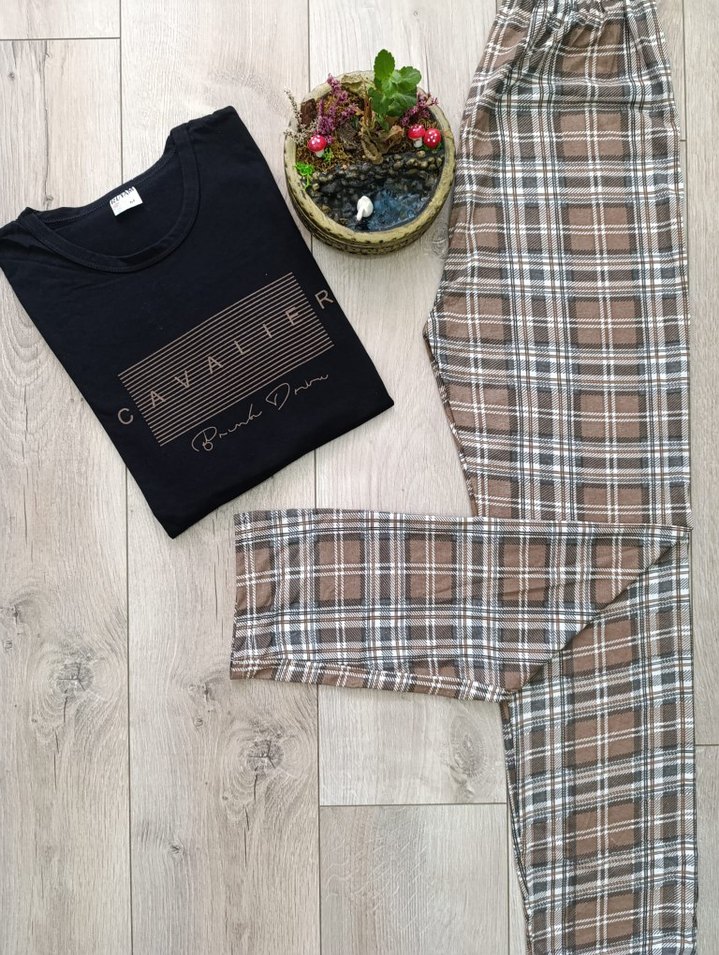 Erkek Uzun Kol PiJaMa TaKıMı - Görsel 2