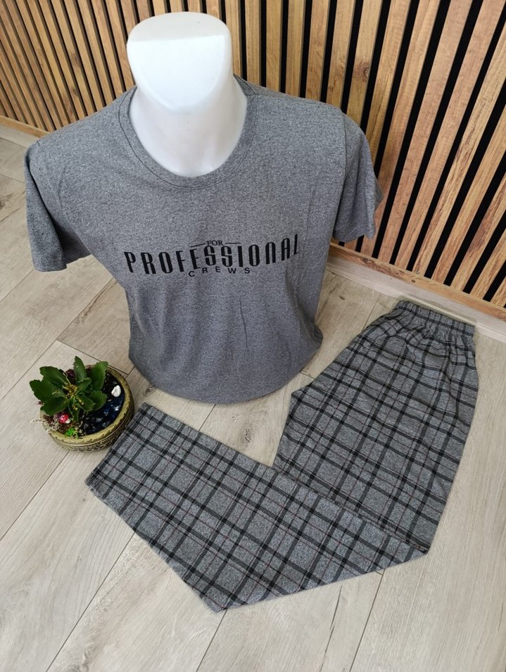 Erkek Kısa Kollu Pijama Takımı - Görsel 2