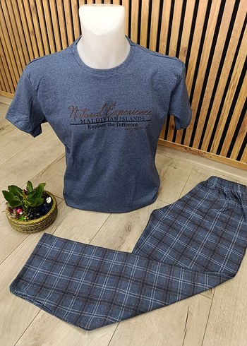 Erkek Kısa Kollu Pijama Takımı - Görsel 2