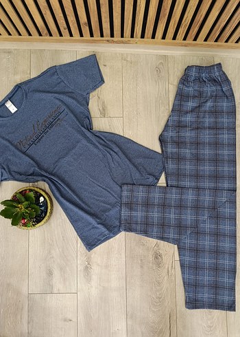 Erkek Kısa Kollu Pijama Takımı - Görsel 3