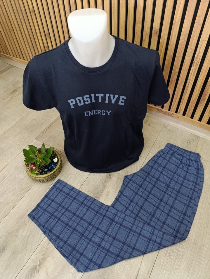 Erkek Kısa Kollu Pijama Takımı - Görsel 2