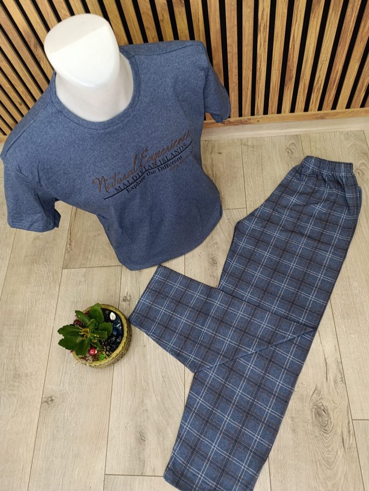 Erkek Kısa Kollu Pijama Takımı - Görsel 2