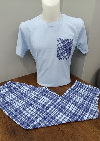 Diger Erkek Mavi Kısa Kollu Pijama Takımı - Görsel 2