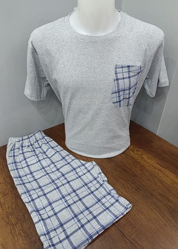 Cepli Erkek Kısa Kollu Pijama Takımı - Görsel 5